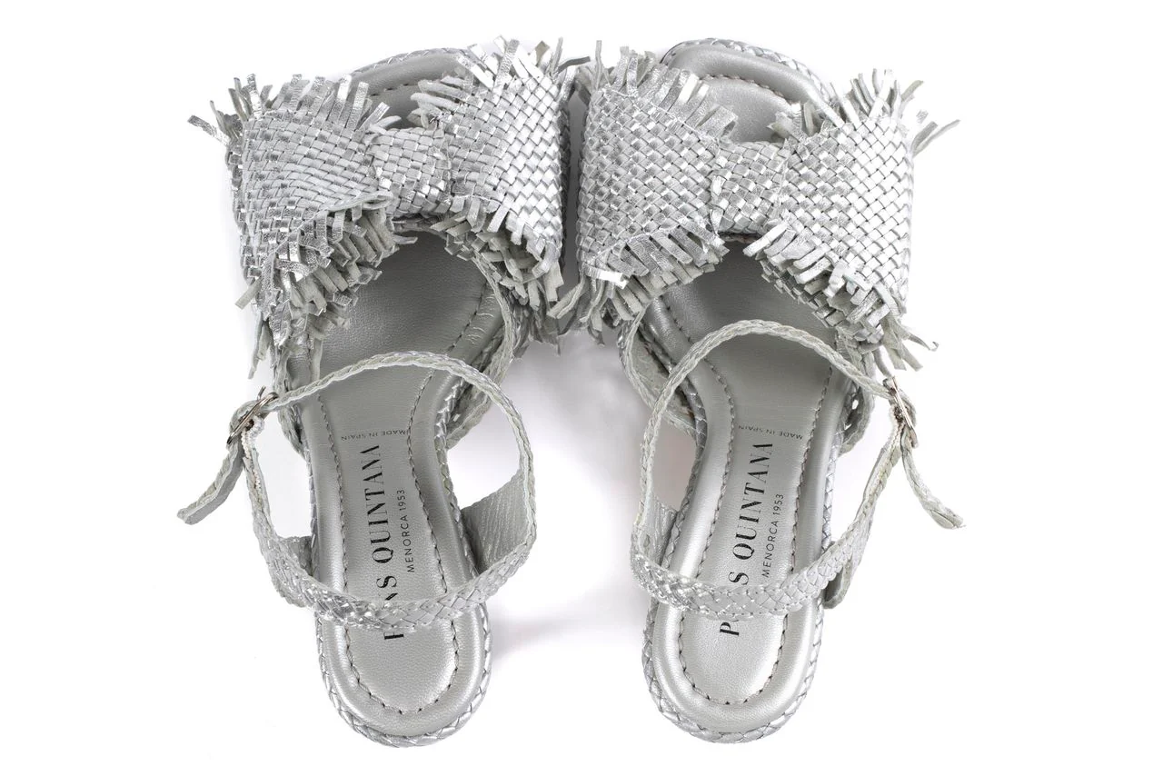 SANDALIA TACON FIJI METAL SILVER - Image 4