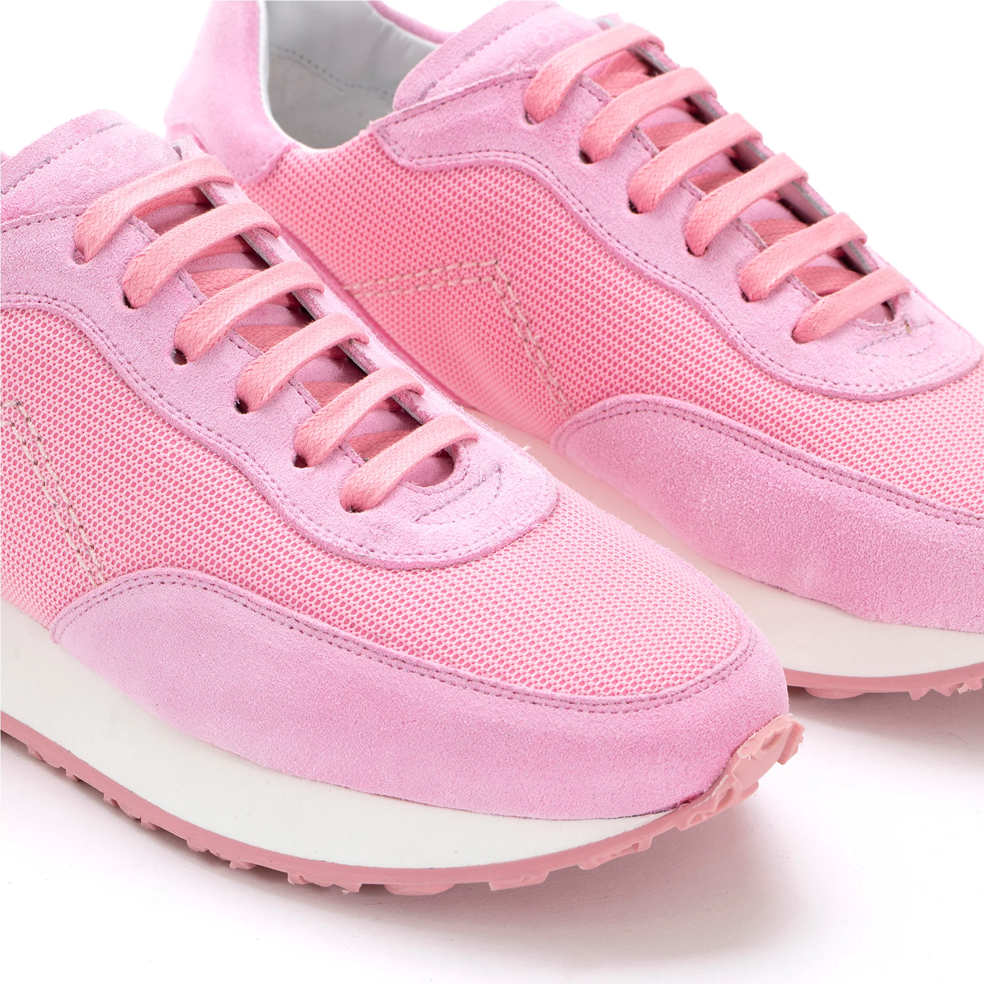 SNEAKER RUNNER VELOUR ROSA - Image 5