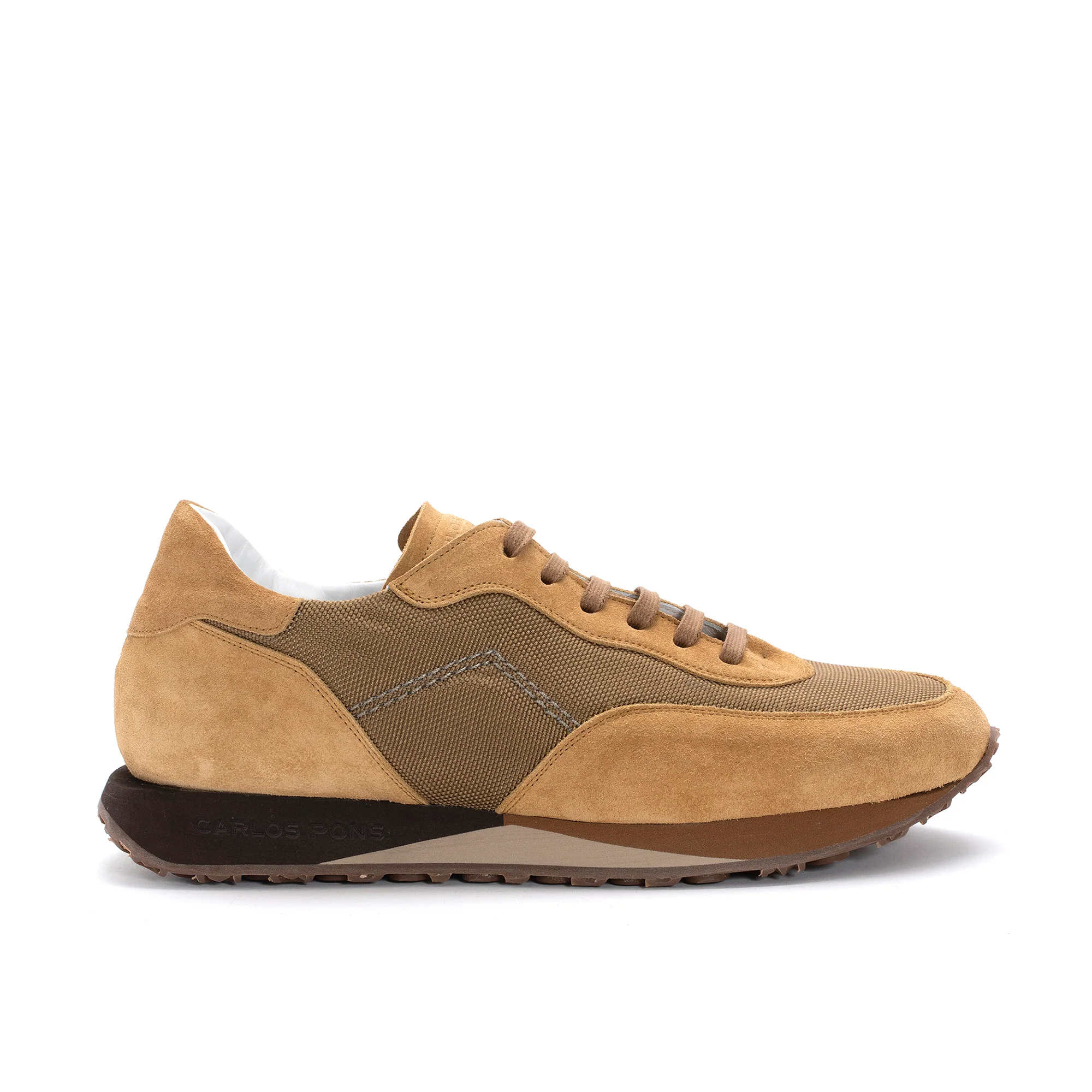 SNEAKER RUNNER VELOUR CUERO - Image 6