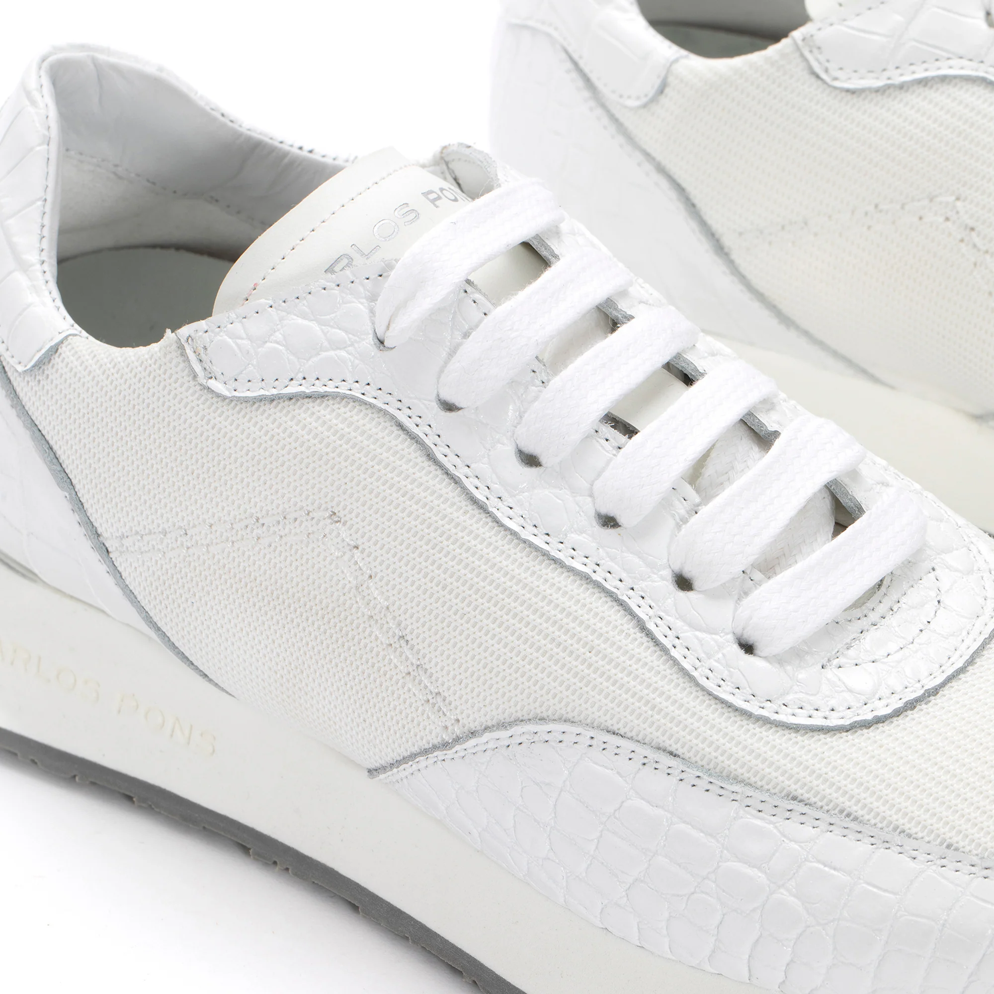 SNEAKER RUNNER COCCO BLANCO - Image 5
