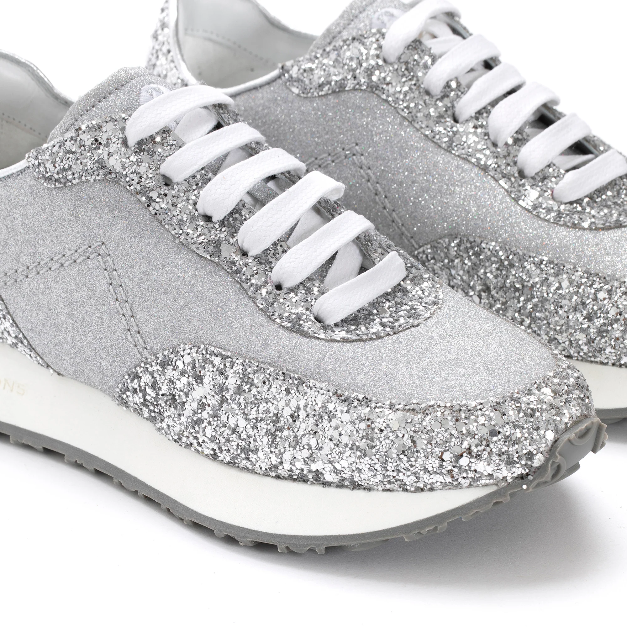 SNEAKER RUNNER GLITER PLATA - Image 5
